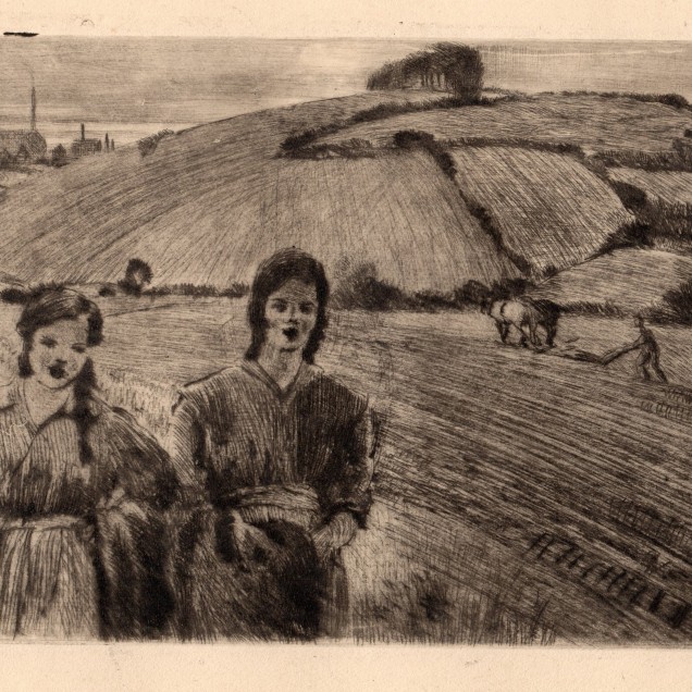 Mill girls in the West Yorkshire landscape