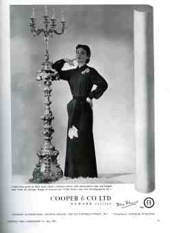 Cooper of Newark advertisement, Corsetry & Underwear, May 1951, p.11